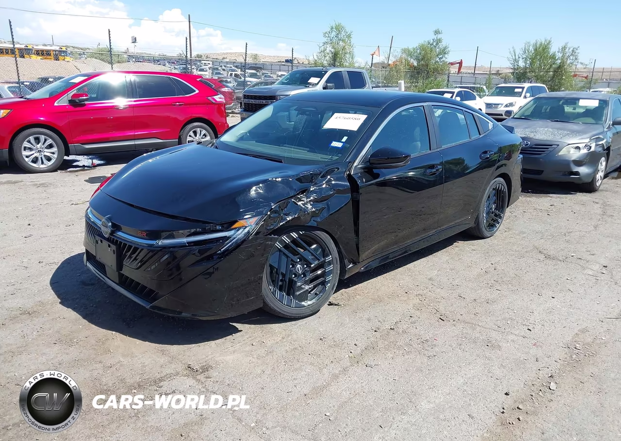 2026 Nissan Sentra Sr VIN:3N1AB9DVXTY235530 - 2