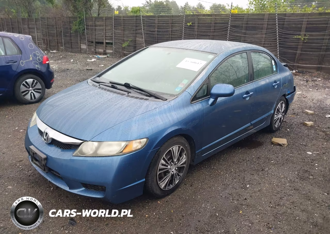 2010 Honda Civic Lx VIN:2HGFA1F54AH500631 - 2