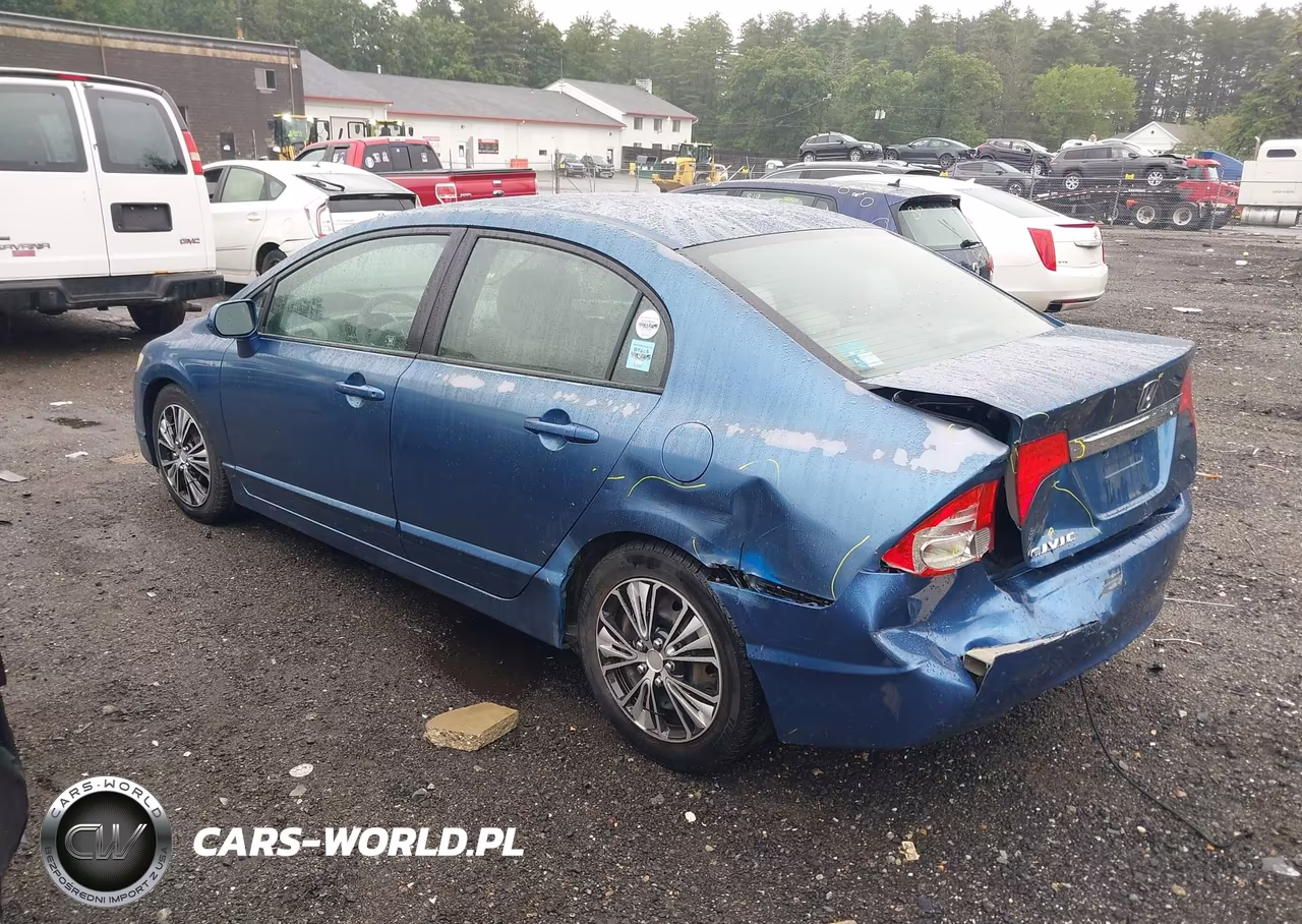 2010 Honda Civic Lx VIN:2HGFA1F54AH500631 - 3