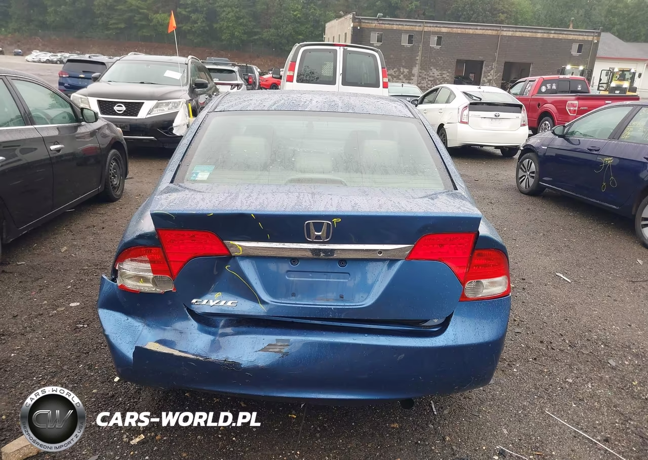 2010 Honda Civic Lx VIN:2HGFA1F54AH500631 - 6