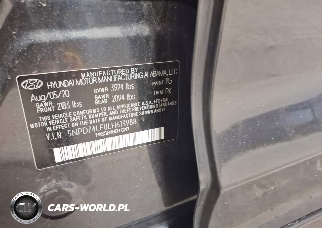 2020 Hyundai Elantra Se VIN:5NPD74LF0LH613988 - 9