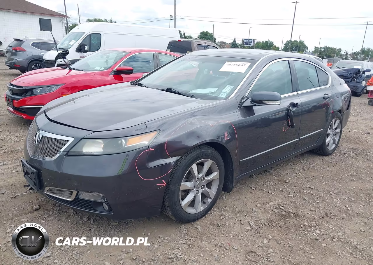 2012 Acura Tl 3.5 VIN:19UUA8F51CA027921 - 2