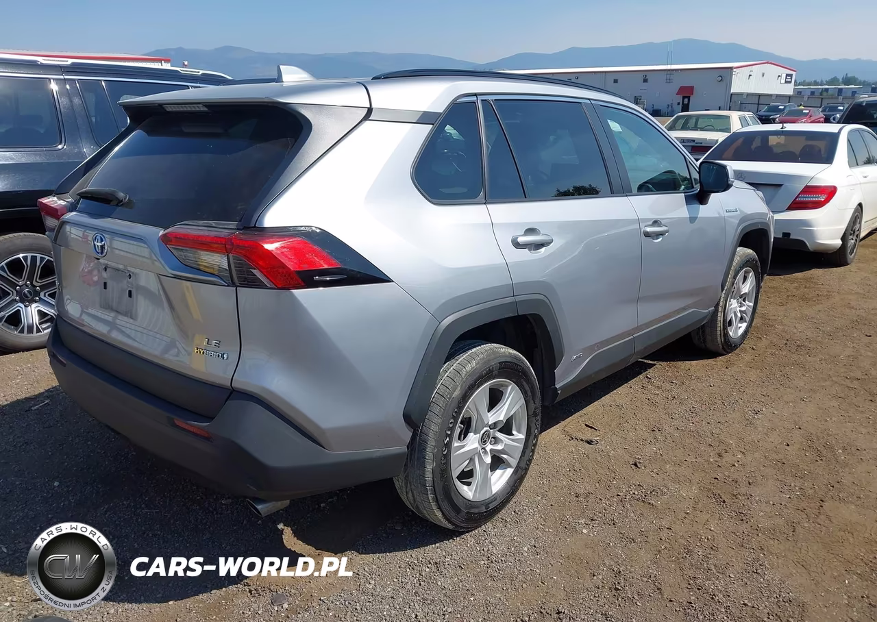 2021 Toyota Rav4 Hybrid Le VIN:4T3MWRFV2MU037432 - 4