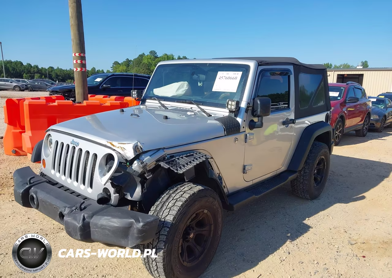 2012 Jeep Wrangler Sport VIN:1C4AJWAG2CL122619 - 2