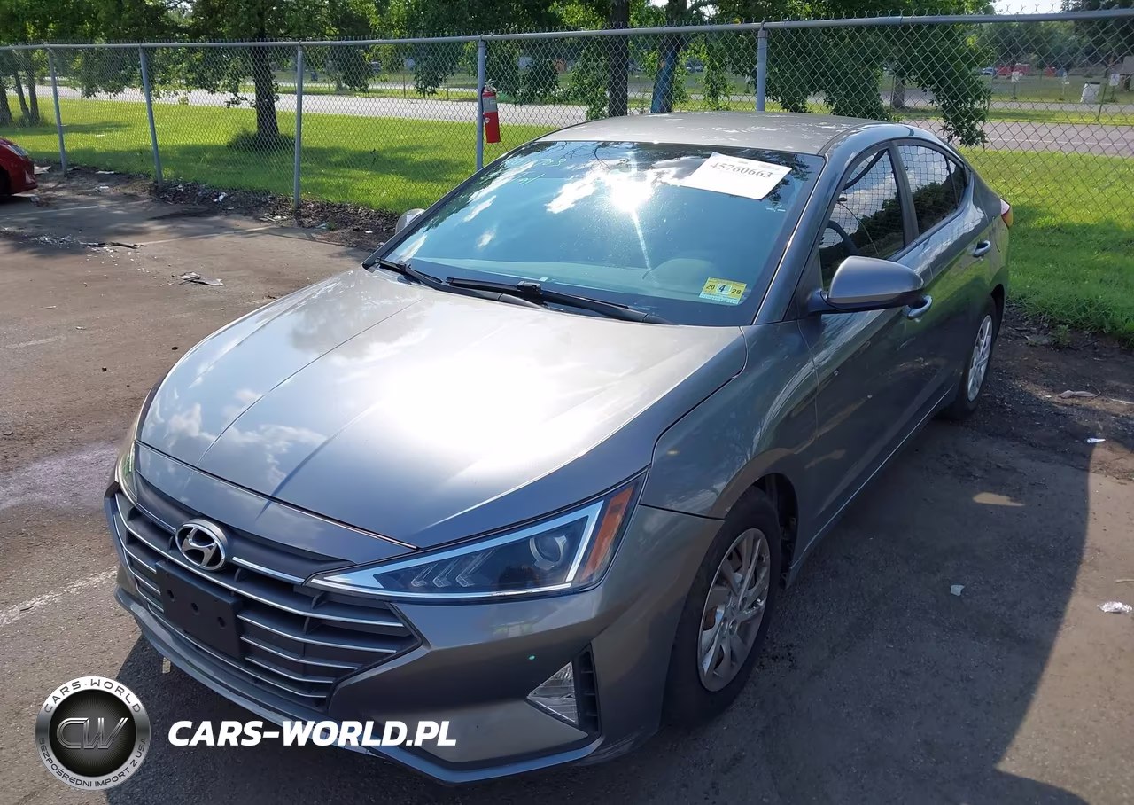 2019 Hyundai Elantra Se VIN:5NPD74LFXKH454606 - 2