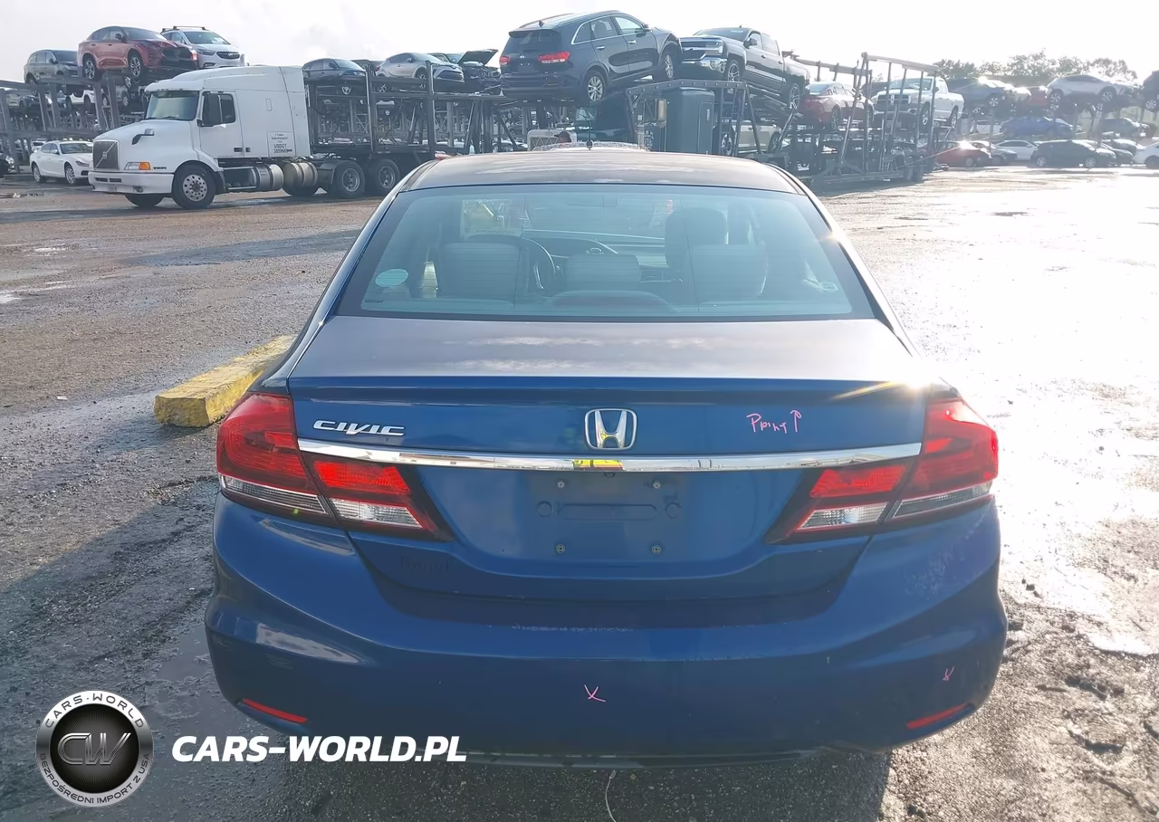 2013 Honda Civic Lx VIN:19XFB2F53DE100075 - 15