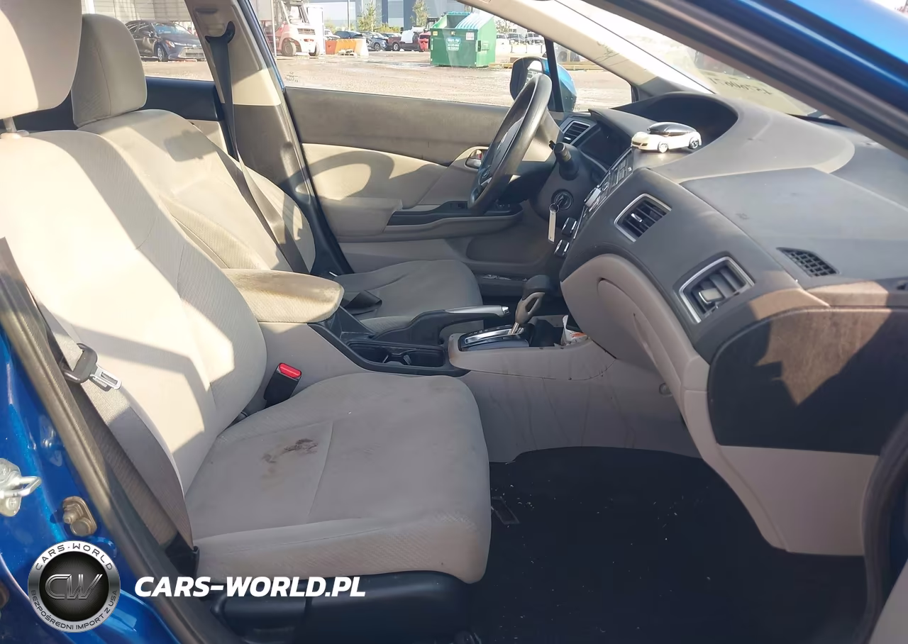 2013 Honda Civic Lx VIN:19XFB2F53DE100075 - 5