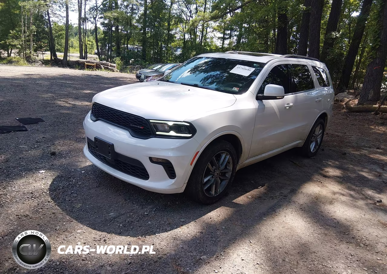 2021 Dodge Durango Gt Plus Awd VIN:1C4RDJDG4MC576199 - 2