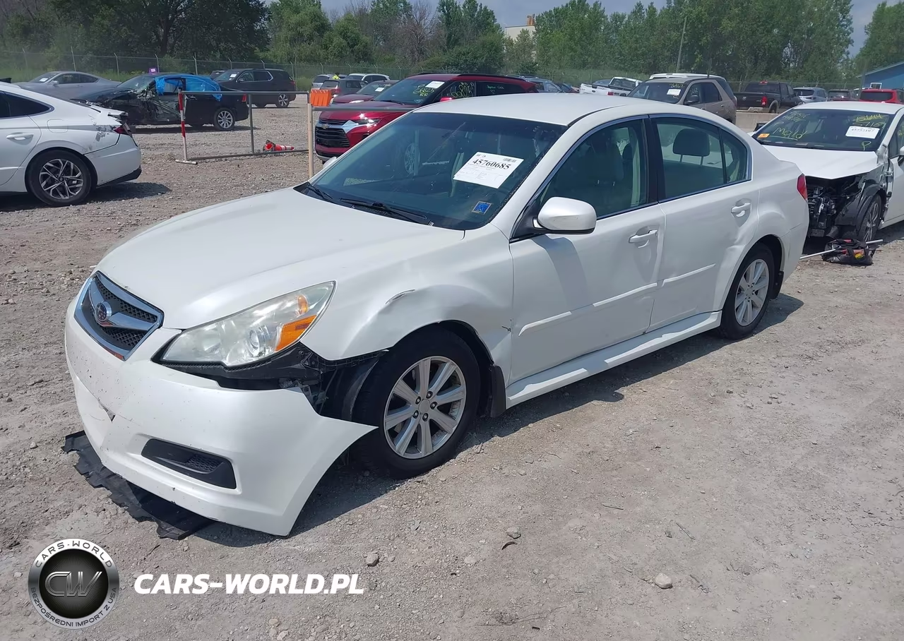 2011 Subaru Legacy 2.5I Premium VIN:4S3BMCC69B3238963 - 2