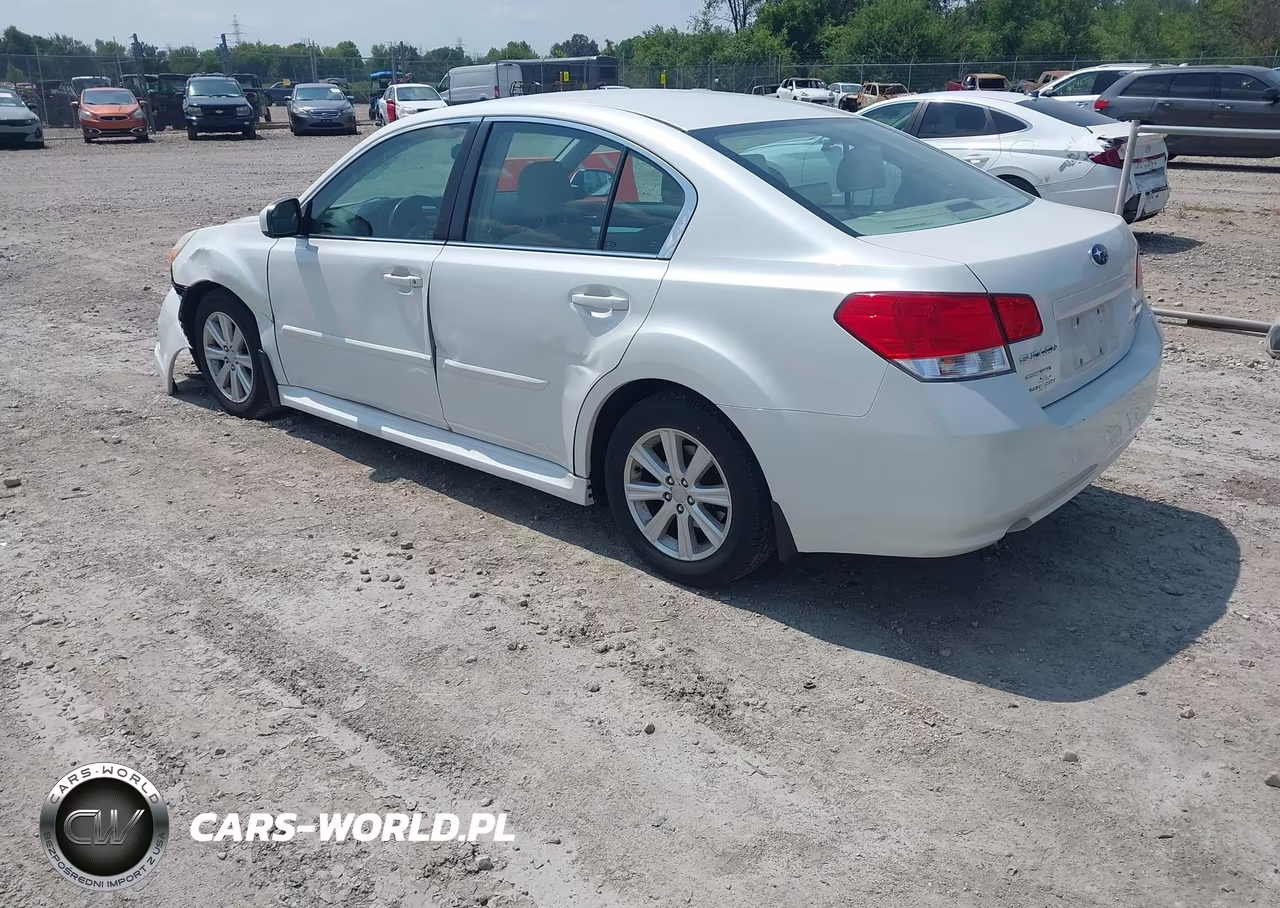 2011 Subaru Legacy 2.5I Premium VIN:4S3BMCC69B3238963 - 3