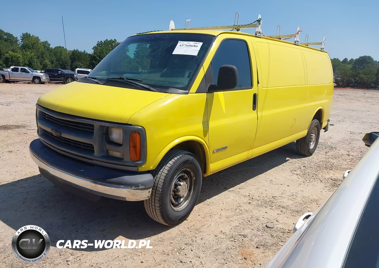 2002 Chevrolet Express Cargo Van VIN:1GCHG39R521184043 - 2