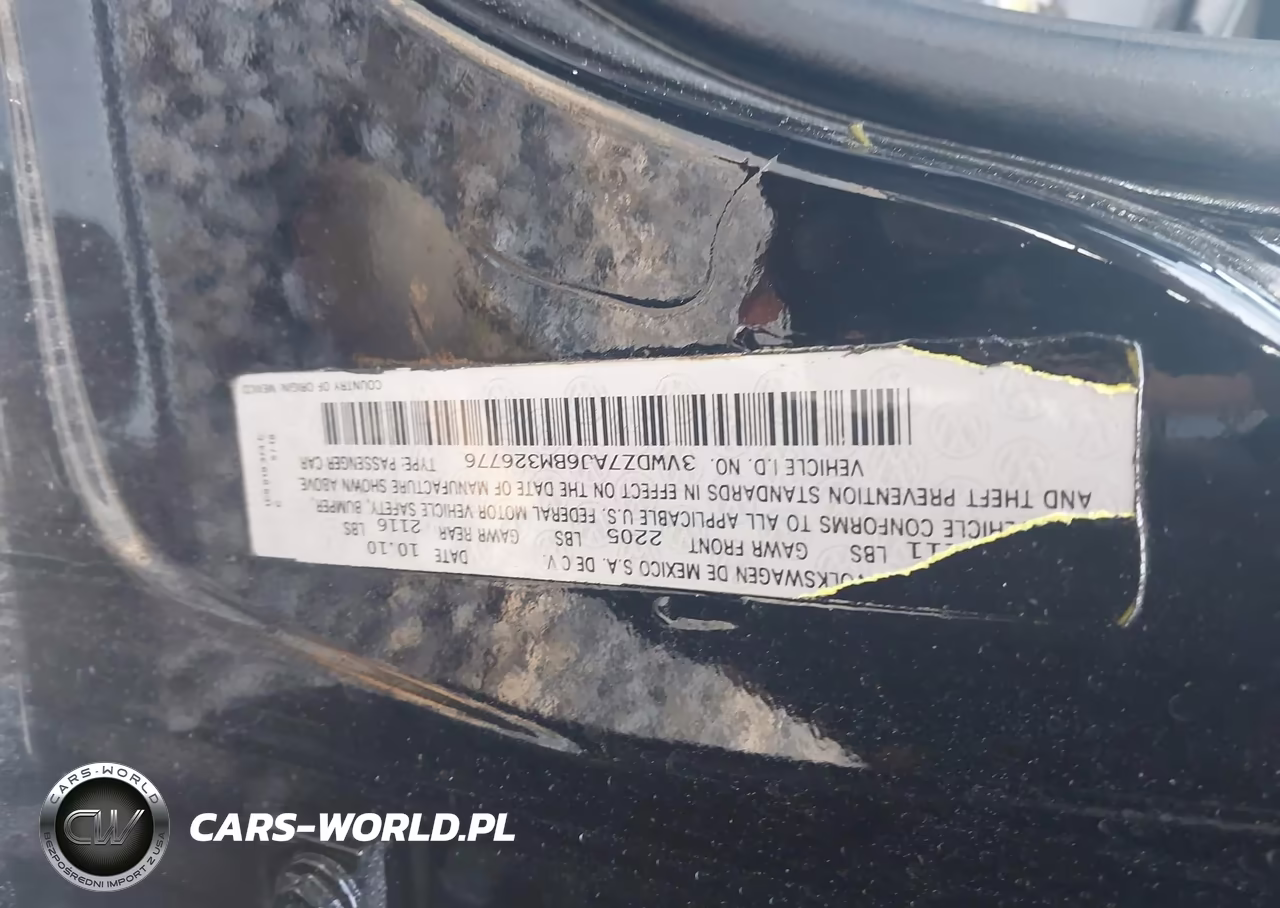 2011 Volkswagen Jetta 2.5L Se VIN:3VWDZ7AJ6BM326776 - 9