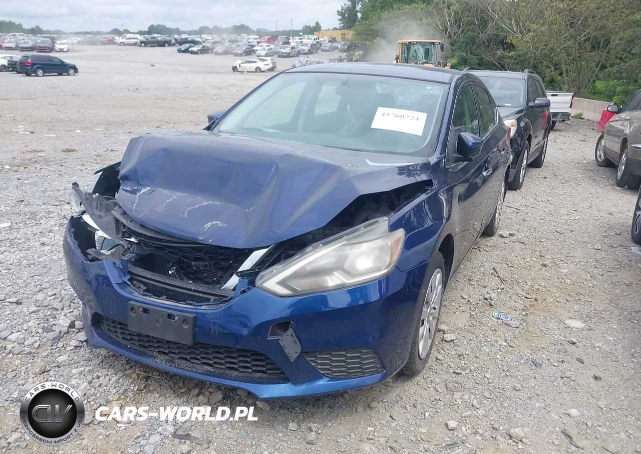 2017 Nissan Sentra Sv VIN:3N1AB7AP0HY340935 - 2