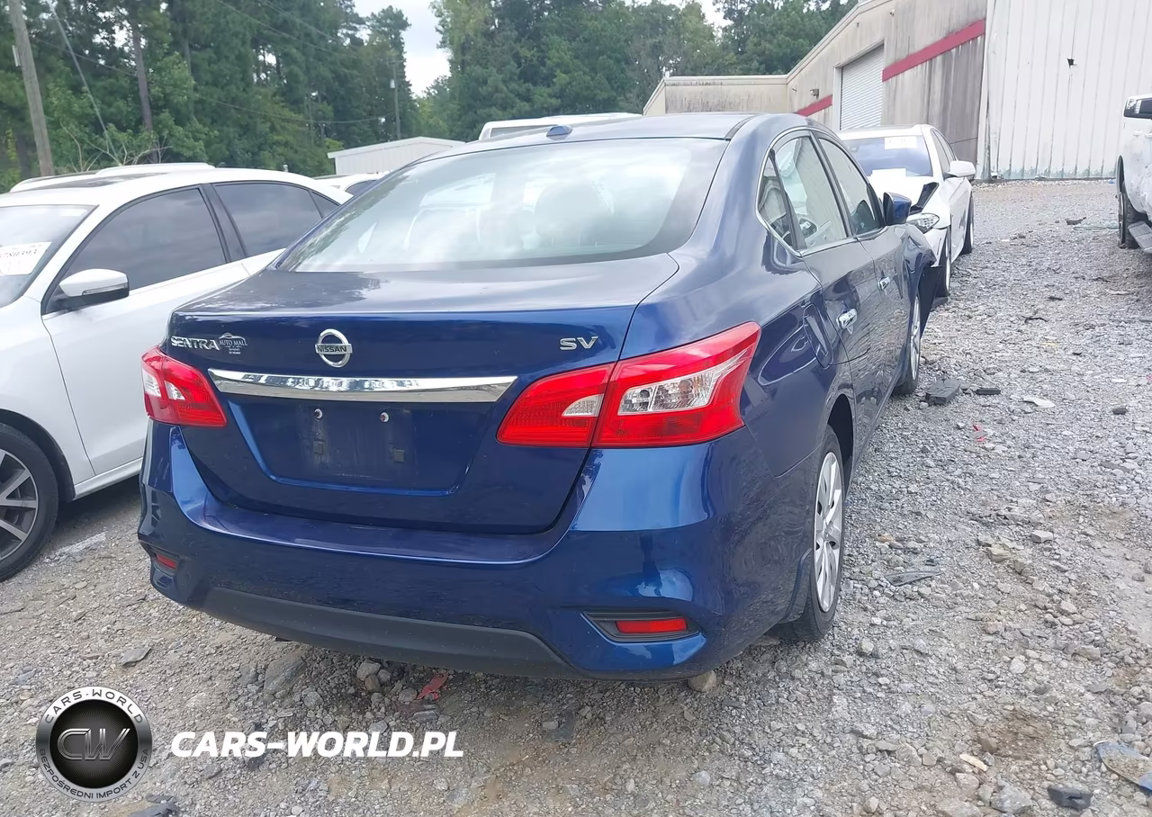 2017 Nissan Sentra Sv VIN:3N1AB7AP0HY340935 - 4