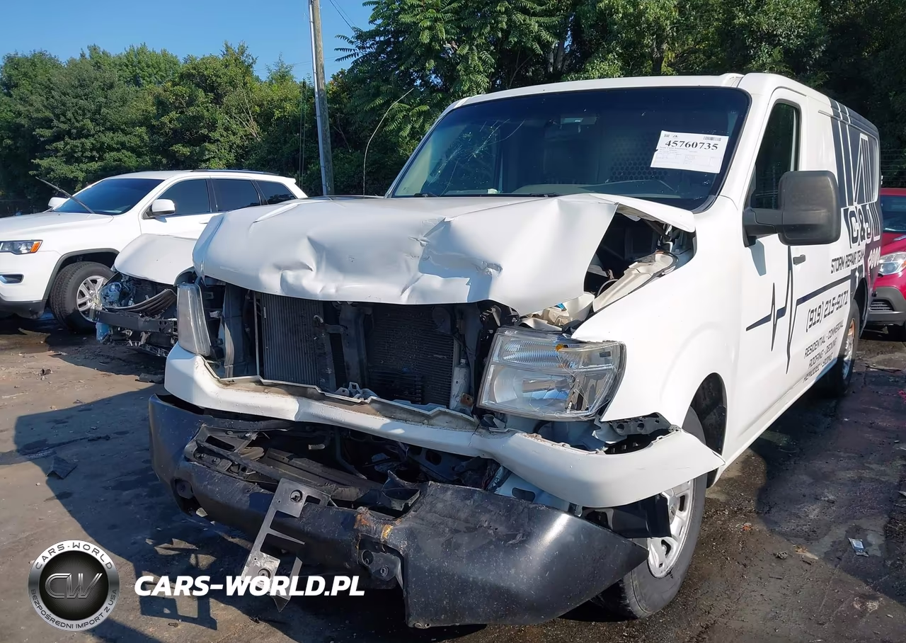 2012 Nissan Nv 2500 Nv2500 Hd S V8 VIN:1N6AF0KY2CN112096 - 2