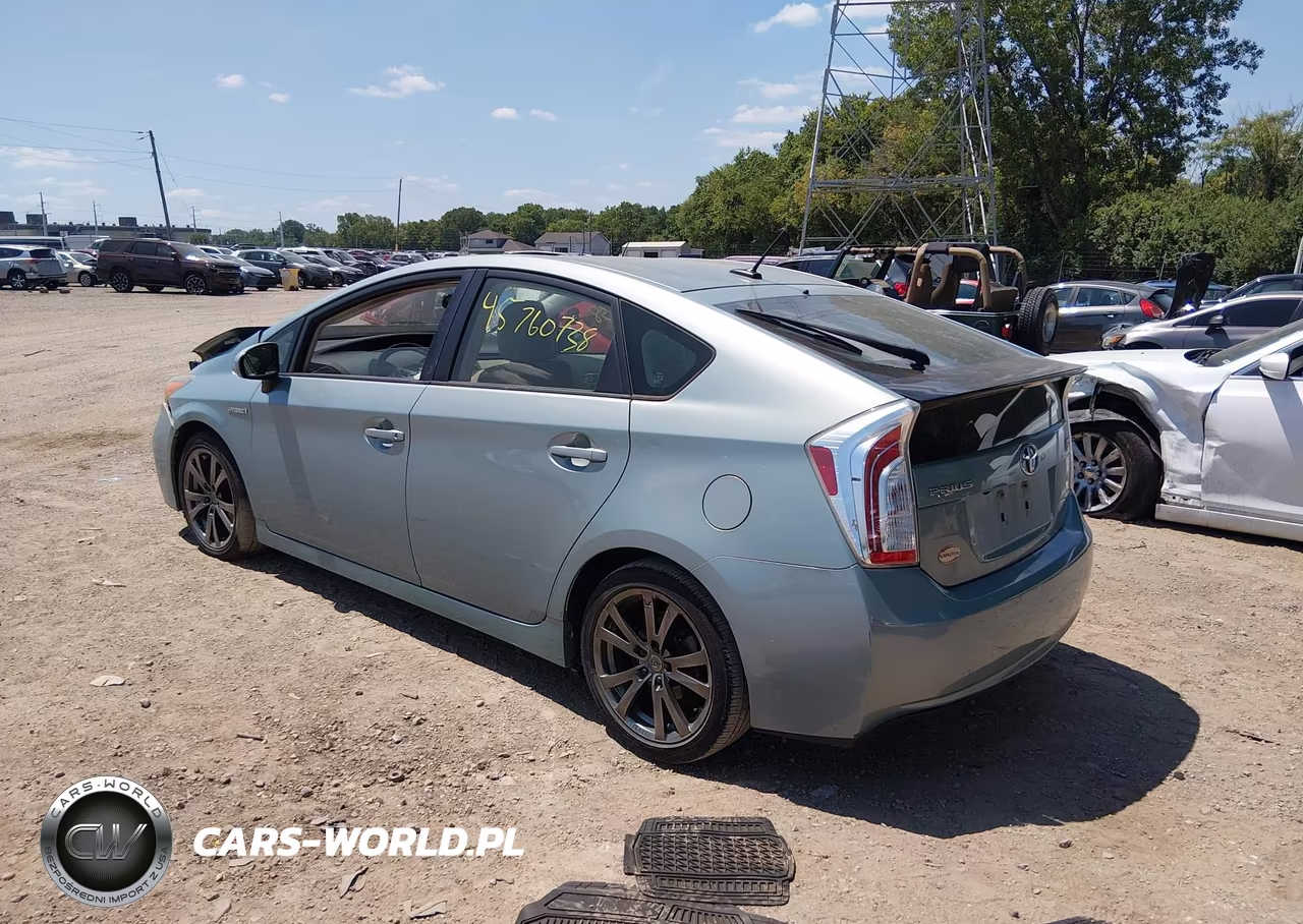 2012 Toyota Prius Five VIN:JTDKN3DU5C1600908 - 3