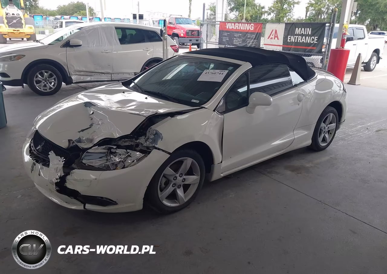 2009 Mitsubishi Eclipse Spyder Gs VIN:4A3AL25F19E025698 - 2