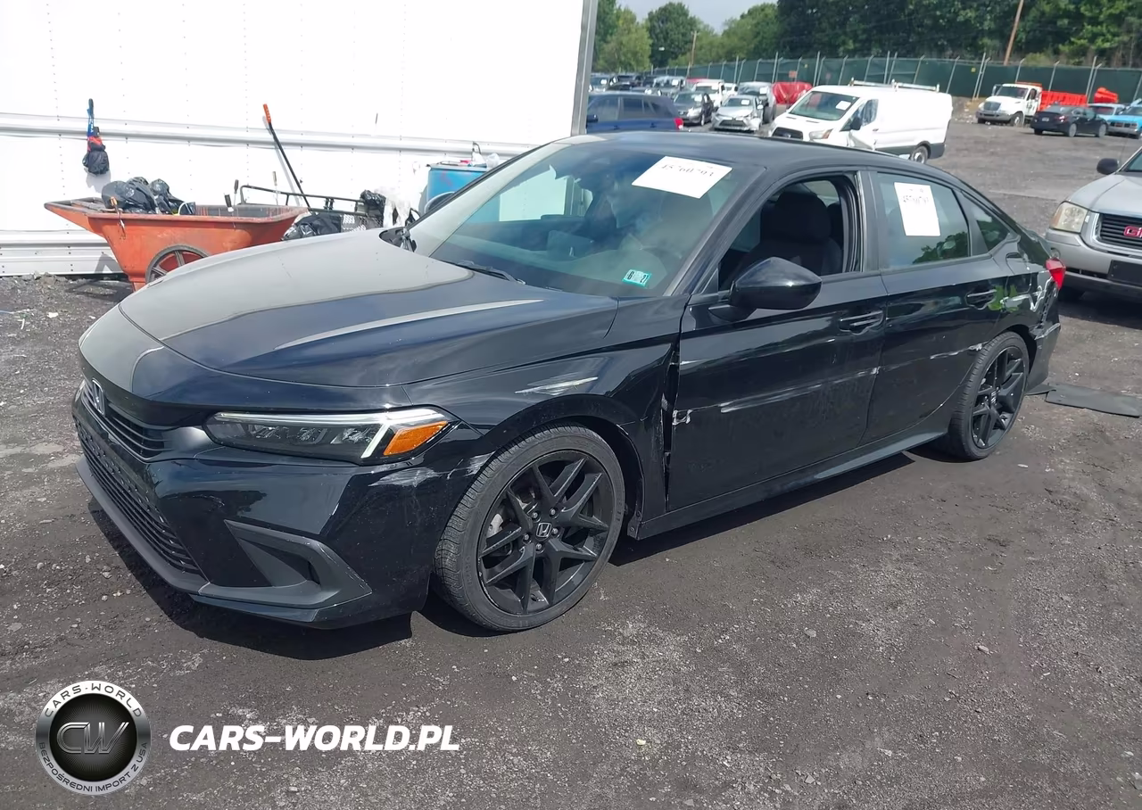 2022 Honda Civic Sport VIN:2HGFE2F51NH581779 - 2