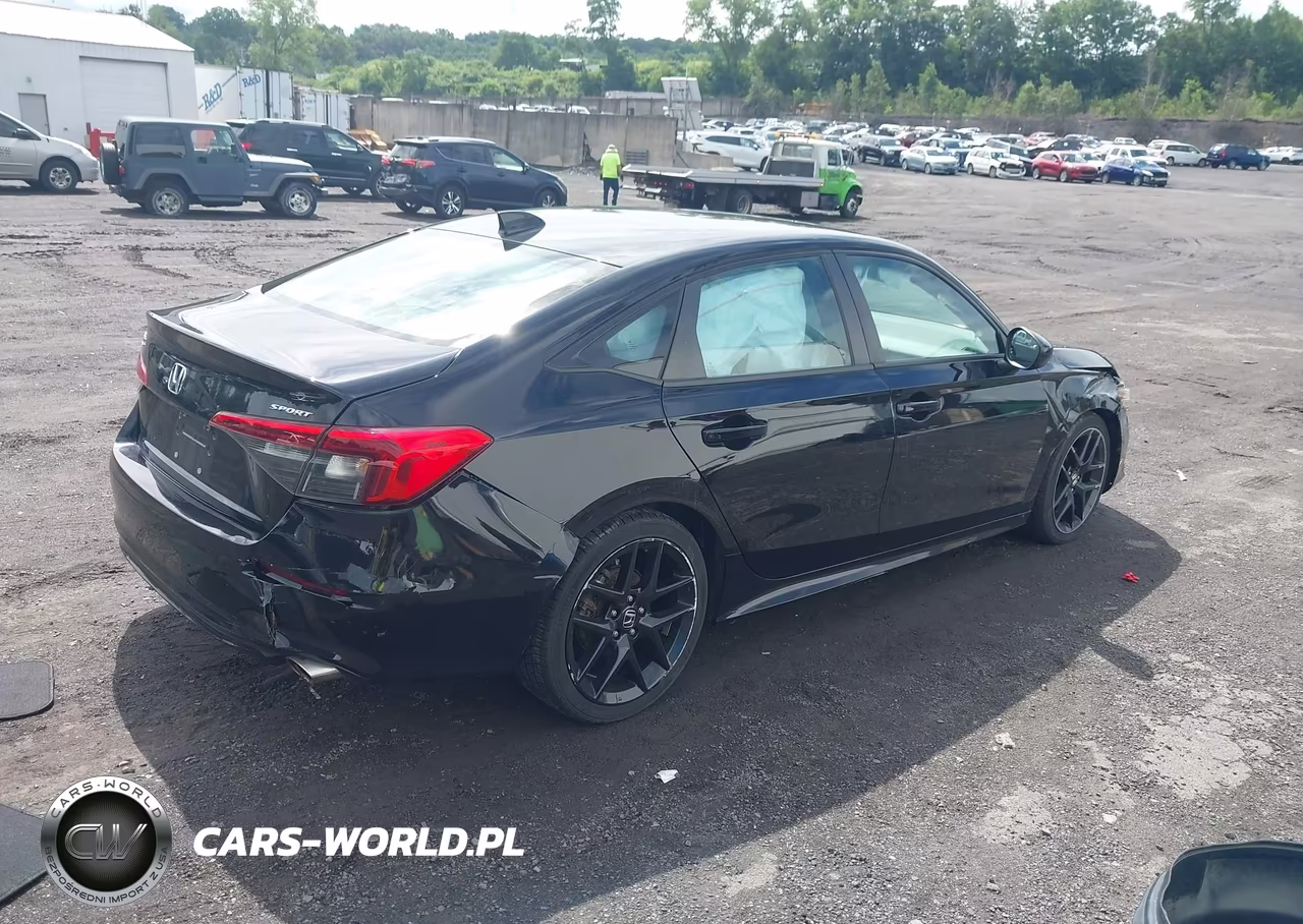 2022 Honda Civic Sport VIN:2HGFE2F51NH581779 - 4