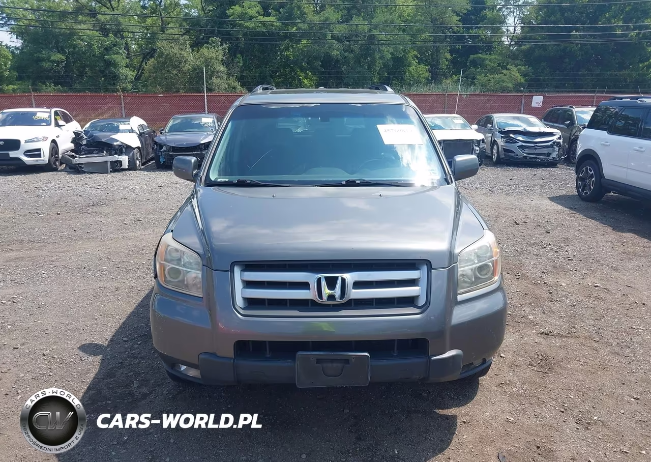 2007 Honda Pilot Ex-L VIN:2HKYF18657H507425 - 12