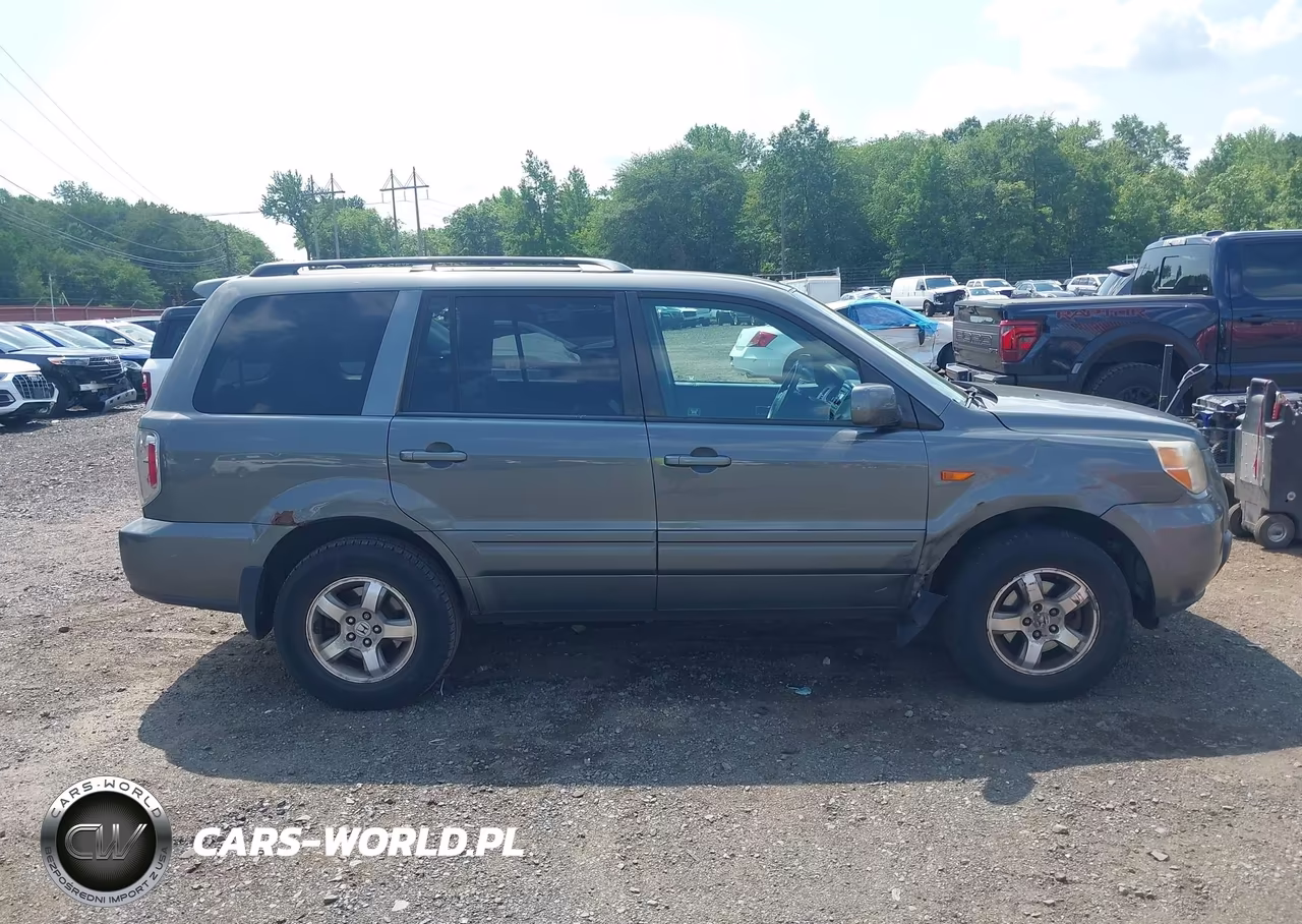 2007 Honda Pilot Ex-L VIN:2HKYF18657H507425 - 13