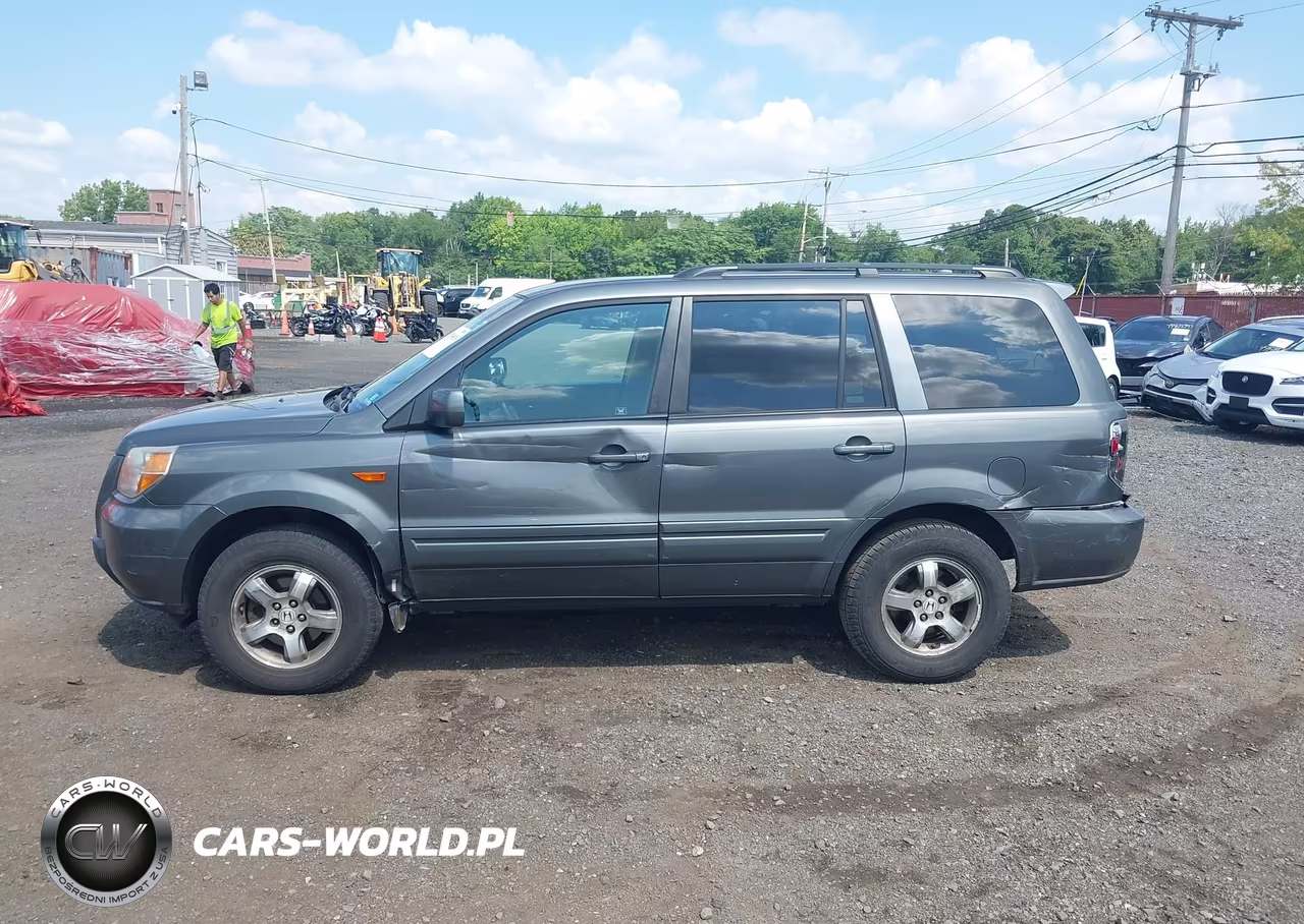 2007 Honda Pilot Ex-L VIN:2HKYF18657H507425 - 14