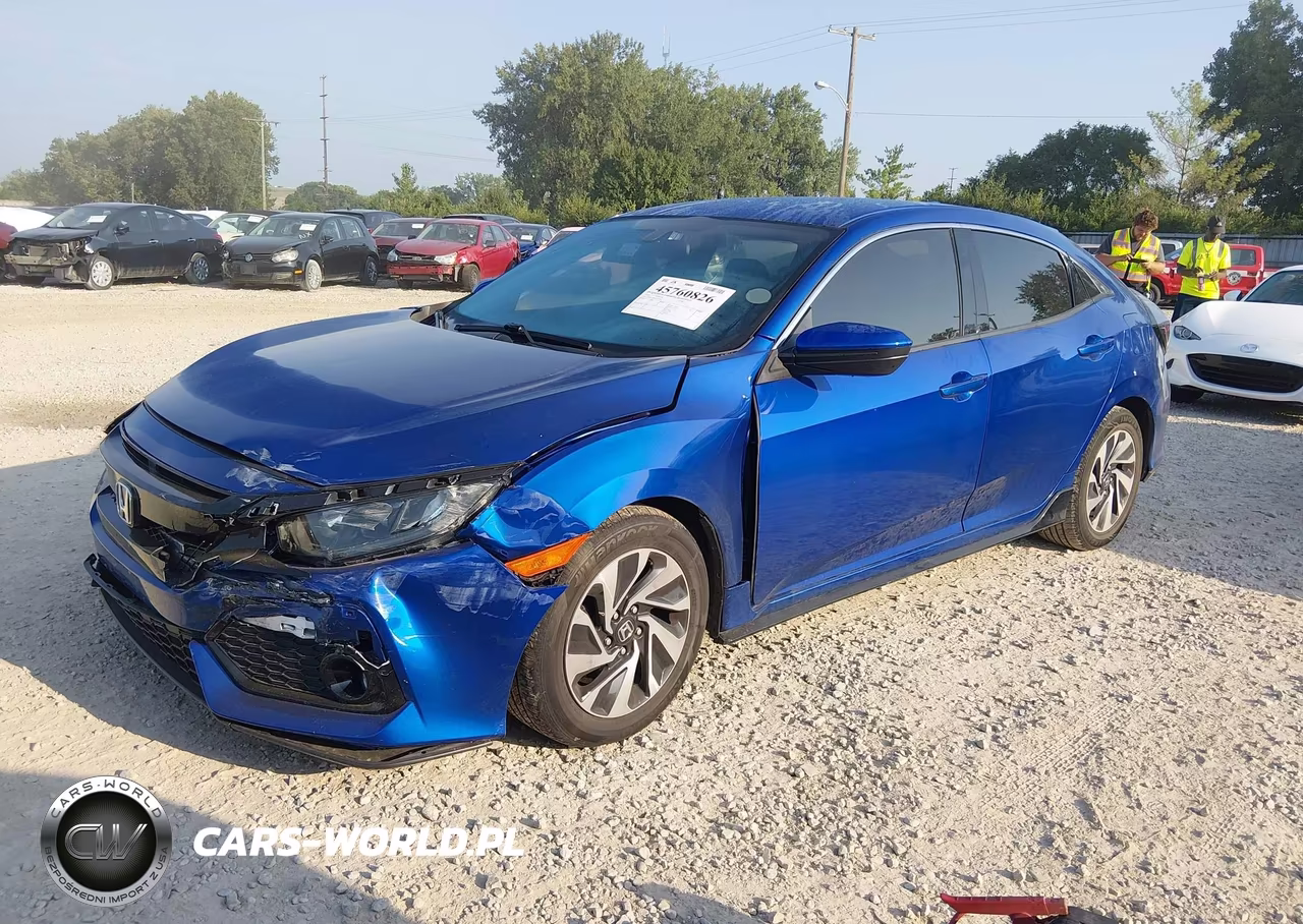 2018 Honda Civic Lx VIN:SHHFK7H25JU227558 - 2