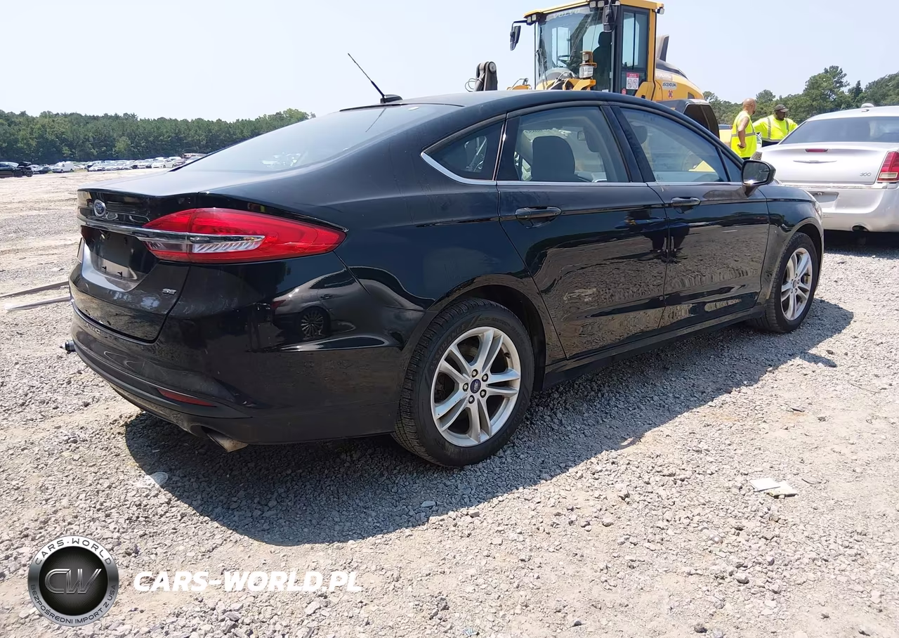 2018 Ford Fusion Se VIN:3FA6P0H74JR278334 - 4