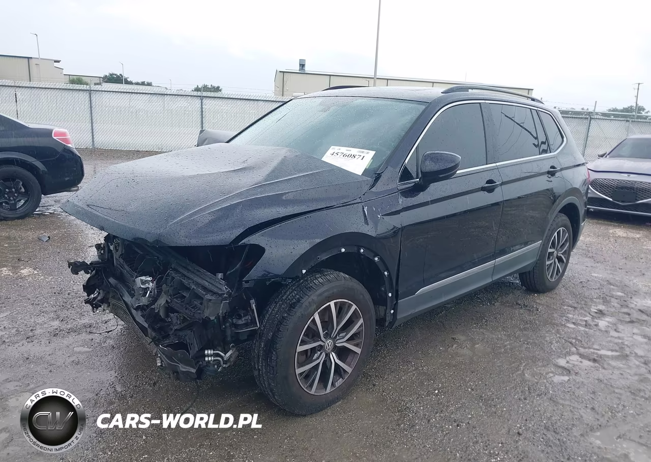 2020 Volkswagen Tiguan 2.0T Se-2.0T Se R-Line Black-2.0T Sel VIN:3VV2B7AX0LM030237 - 2