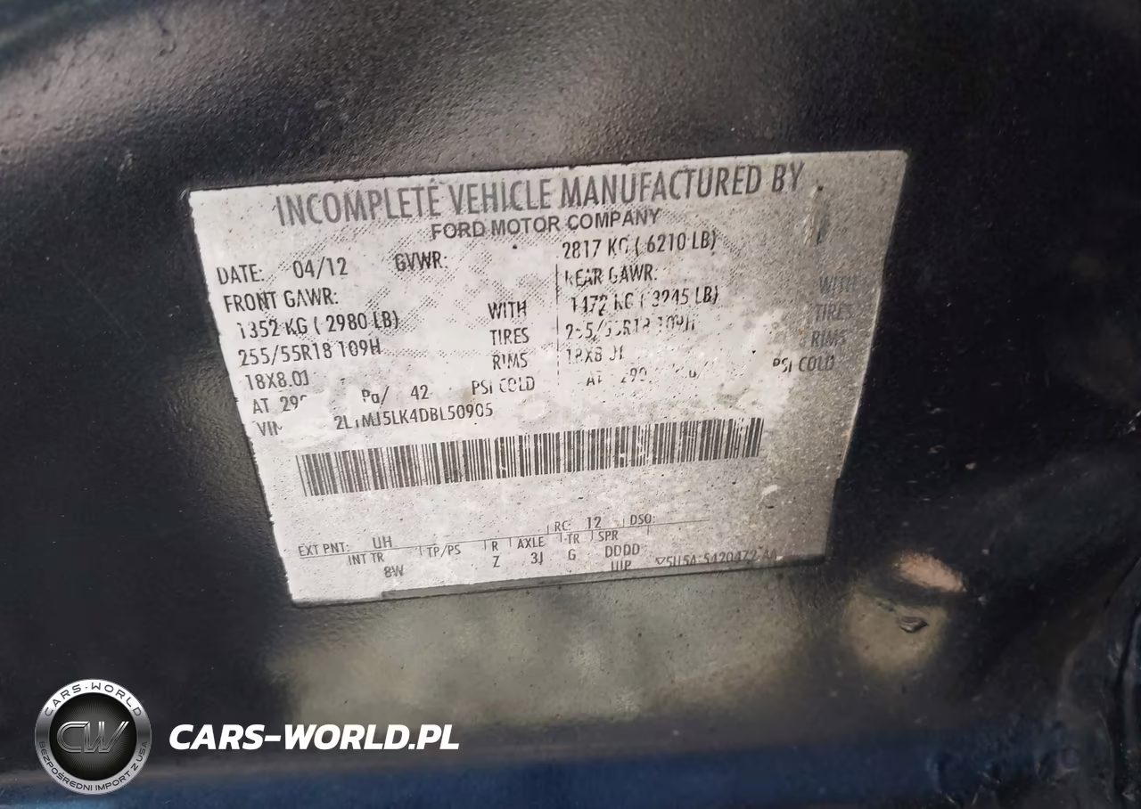 2013 Lincoln Mkt Limo-Hearse VIN:2L1MJ5LK4DBL50905 - 9