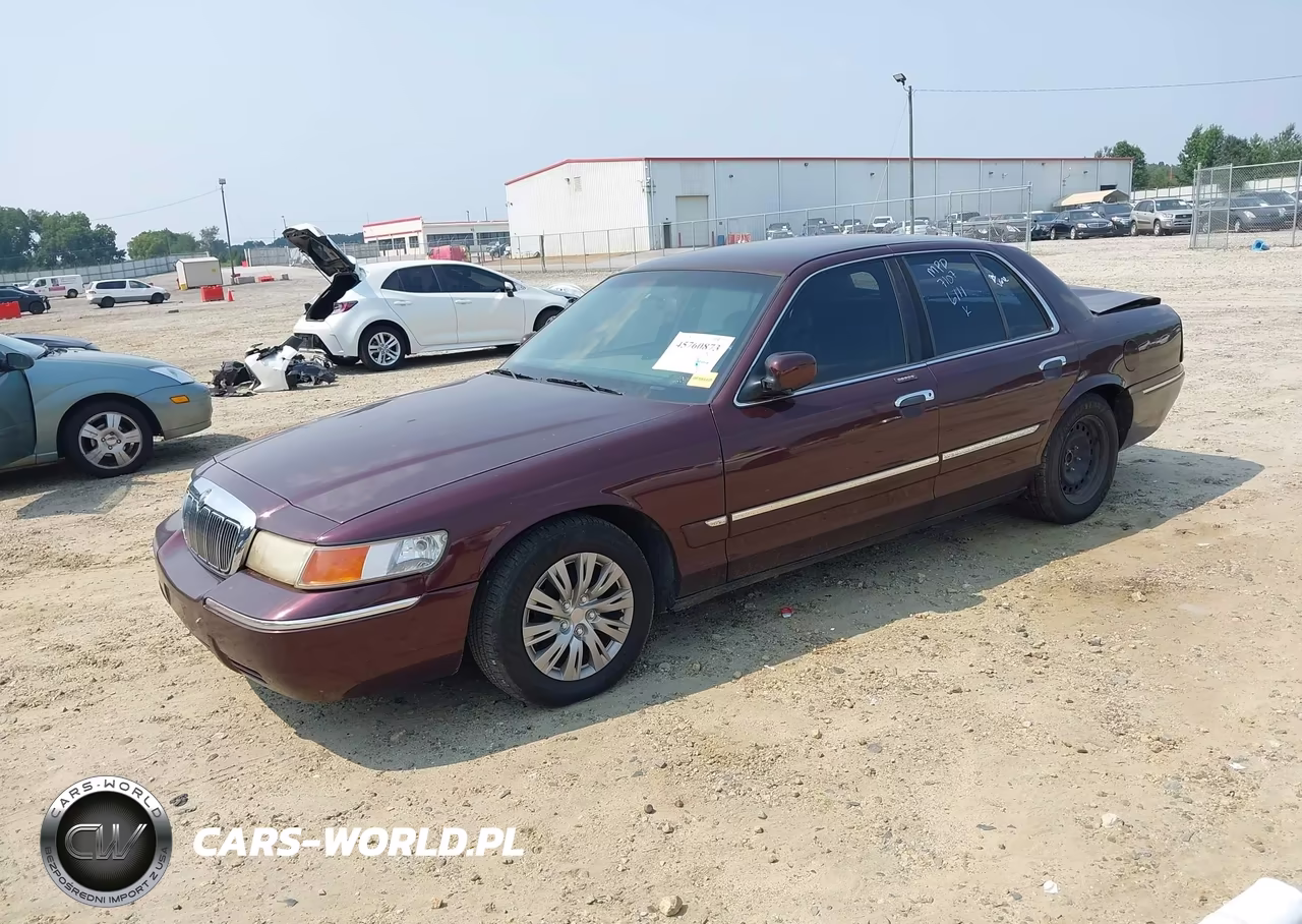 2002 Mercury Grand Marquis Gs VIN:2MEFM74W72X667107 - 2