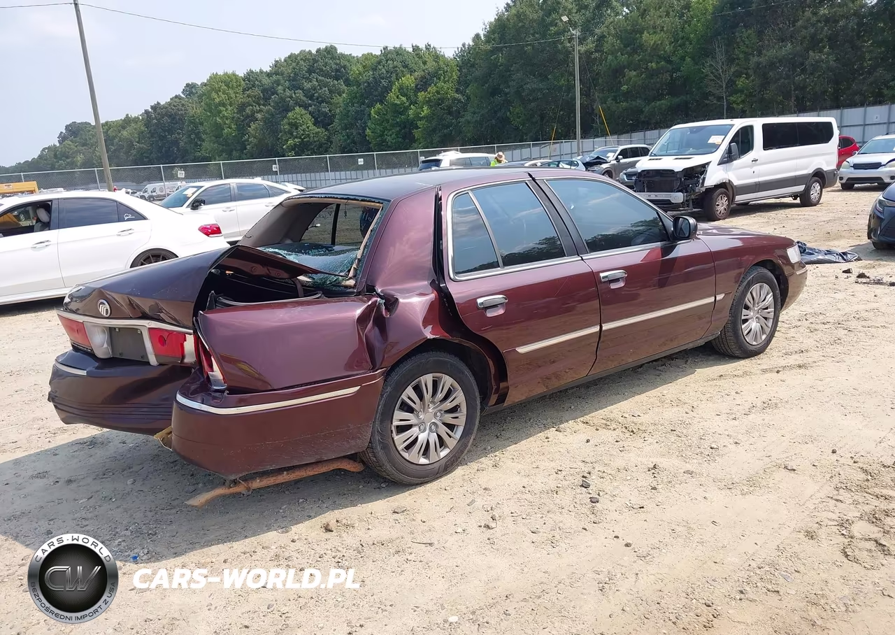 2002 Mercury Grand Marquis Gs VIN:2MEFM74W72X667107 - 4