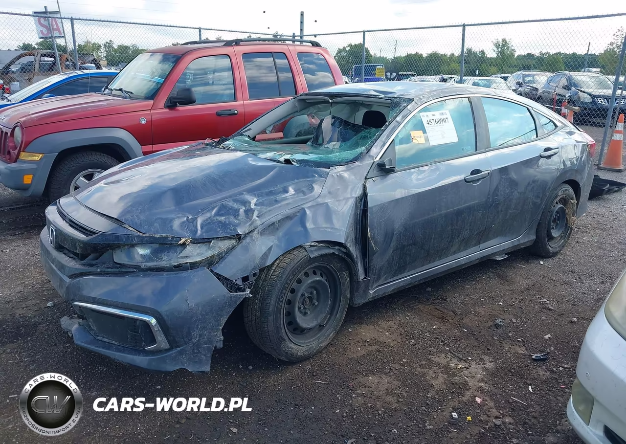 2020 Honda Civic Lx VIN:2HGFC2F69LH560979 - 2