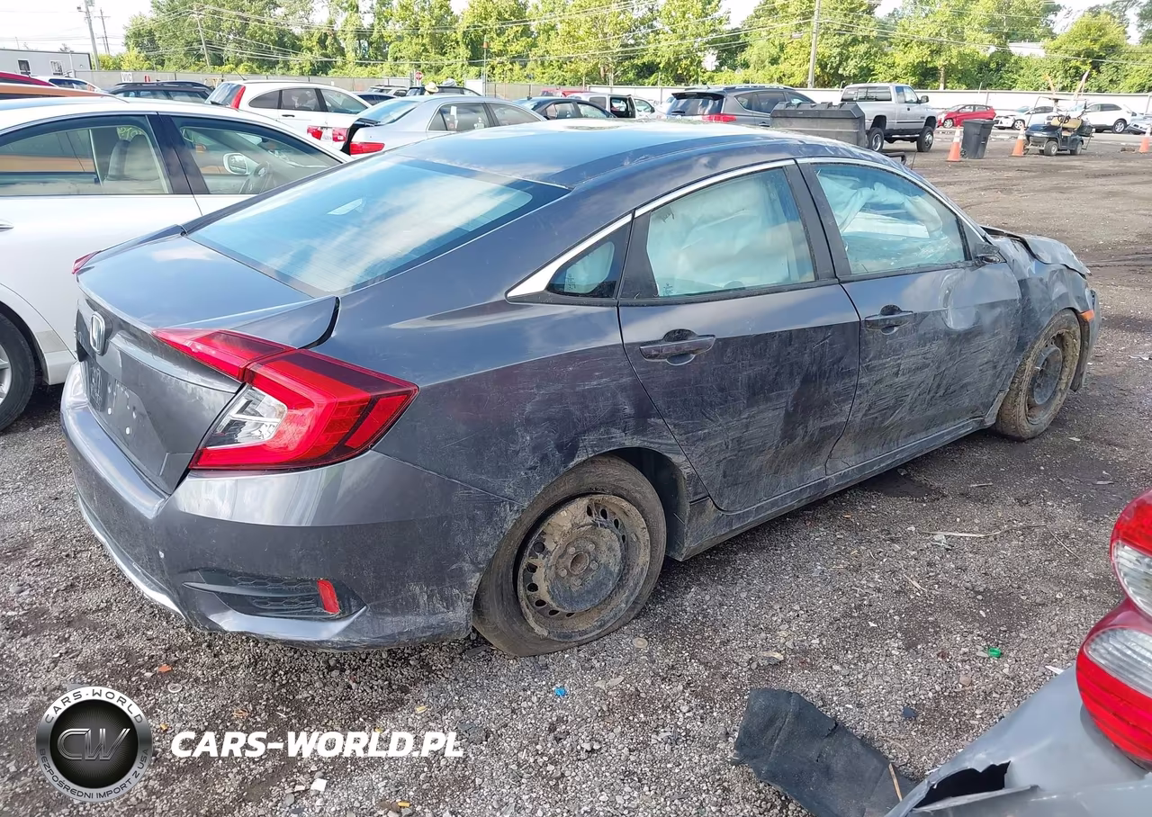 2020 Honda Civic Lx VIN:2HGFC2F69LH560979 - 4
