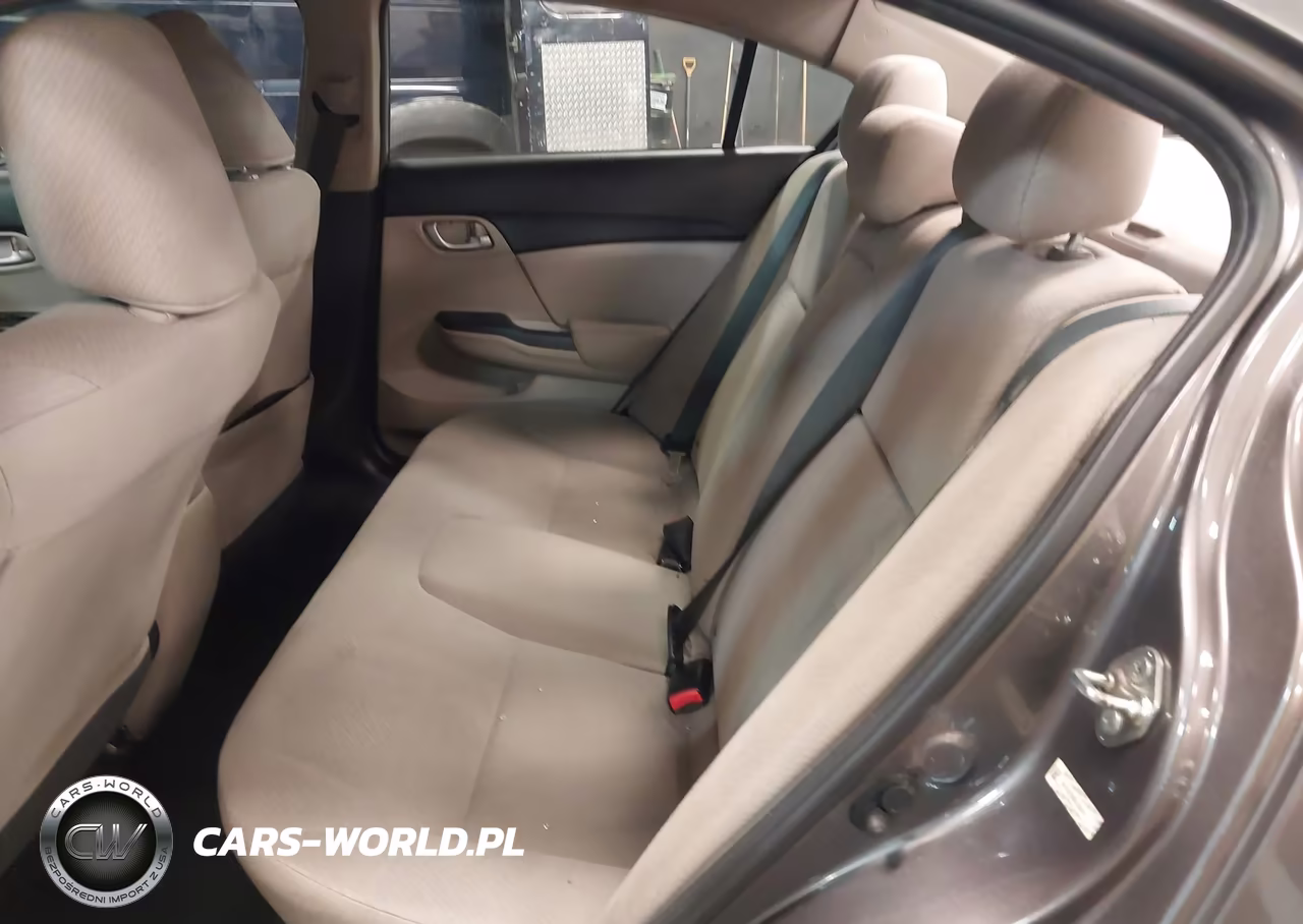 2013 Honda Civic Lx VIN:19XFB2F58DE295610 - 8