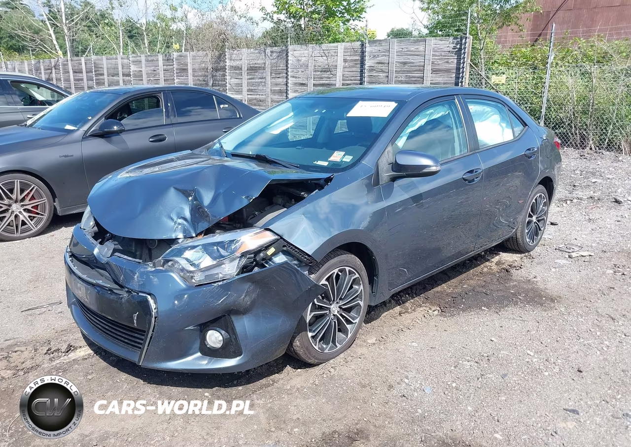 2015 Toyota Corolla S Plus VIN:2T1BURHE5FC448704 - 2