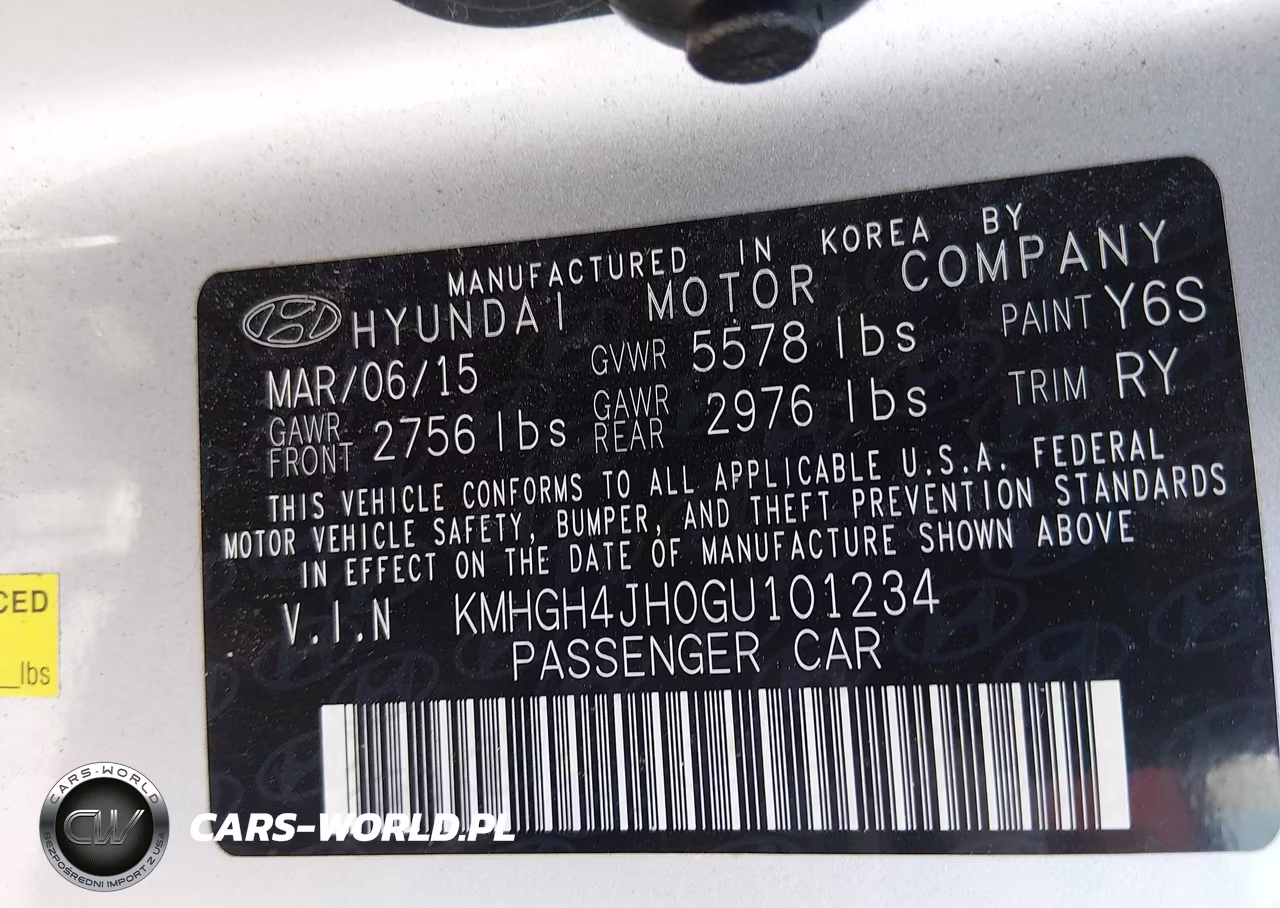 2016 Hyundai Equus Signature VIN:KMHGH4JH0GU101234 - 9