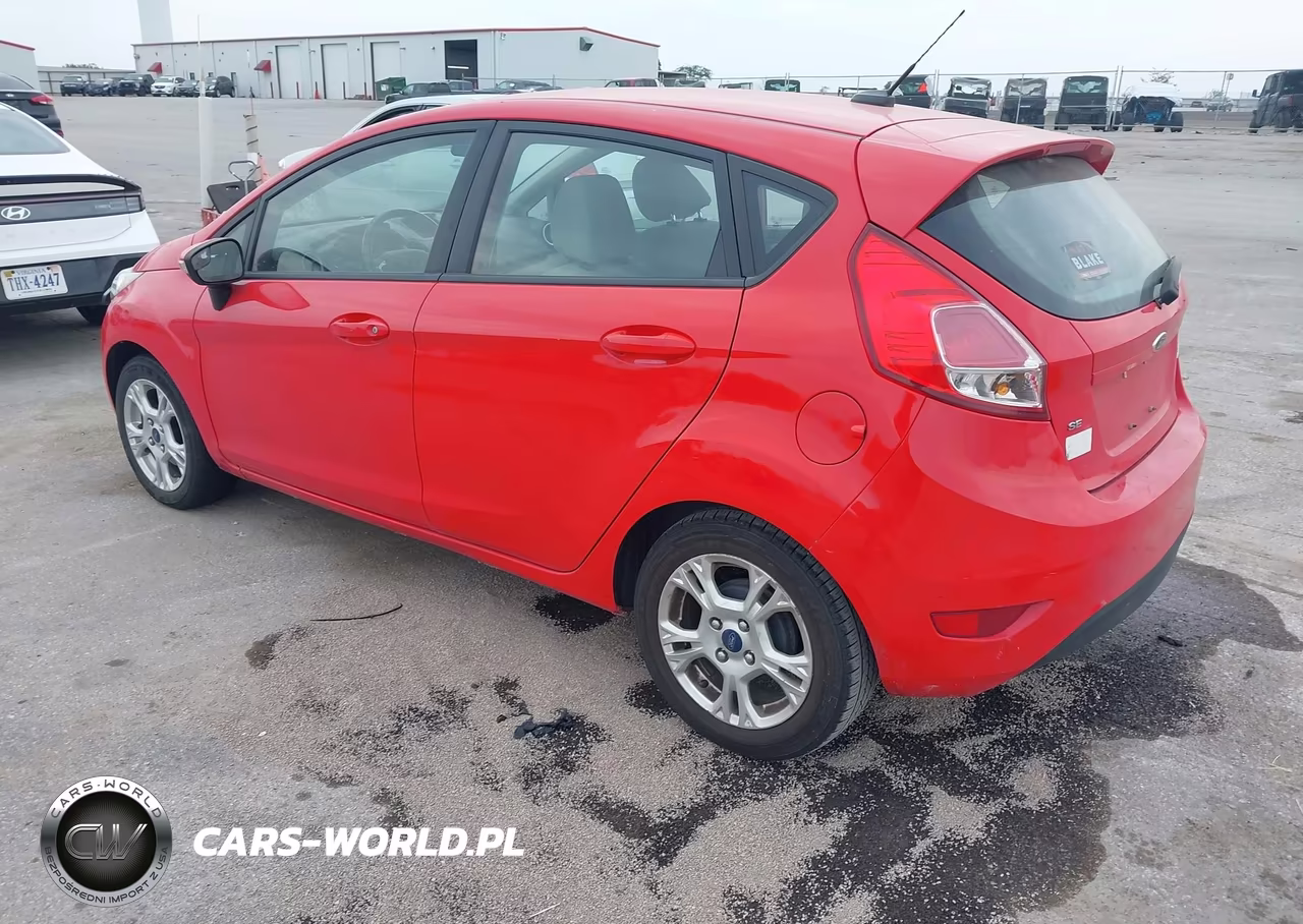 2014 Ford Fiesta Se VIN:3FADP4EJ9EM111842 - 3