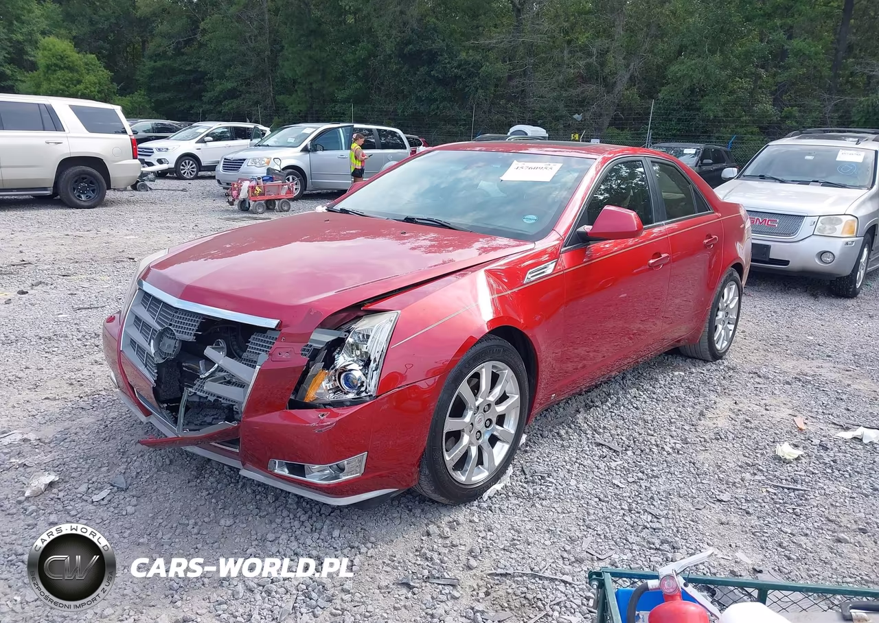 2008 Cadillac Cts Rwd W-1Sb VIN:1G6DV57V380183023 - 2