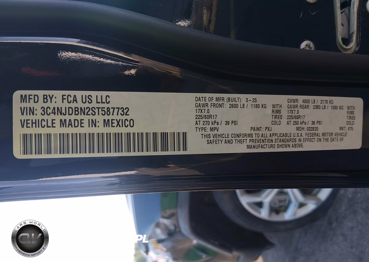 2025 Jeep Compass Latitude 4X4 VIN:3C4NJDBN2ST587732 - 9