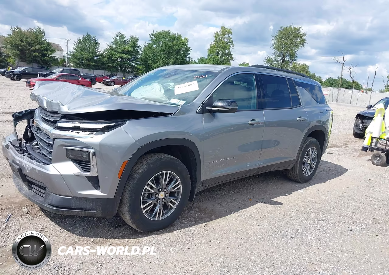 2025 Chevrolet Traverse Awd Lt VIN:1GNEVGRS3SJ308790 - 2