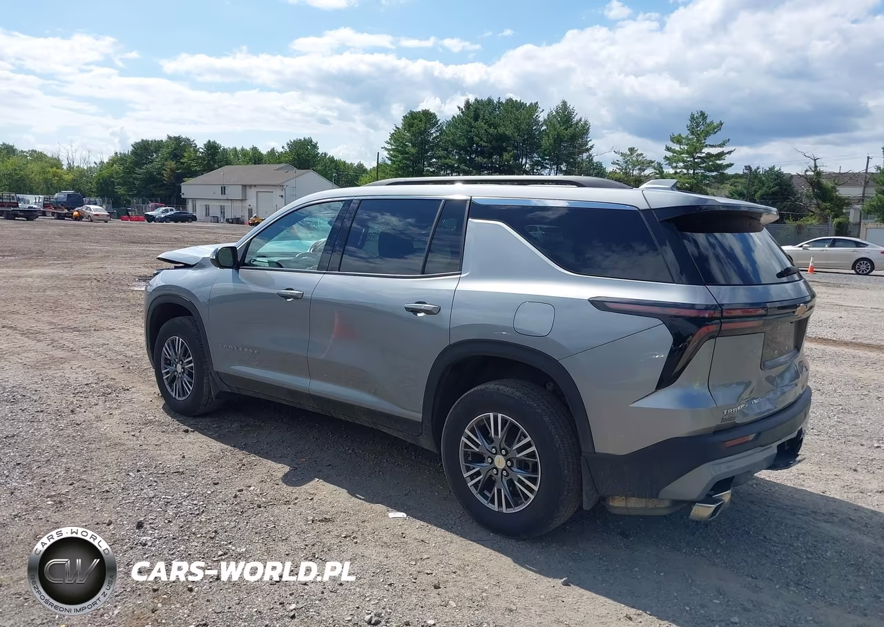 2025 Chevrolet Traverse Awd Lt VIN:1GNEVGRS3SJ308790 - 3