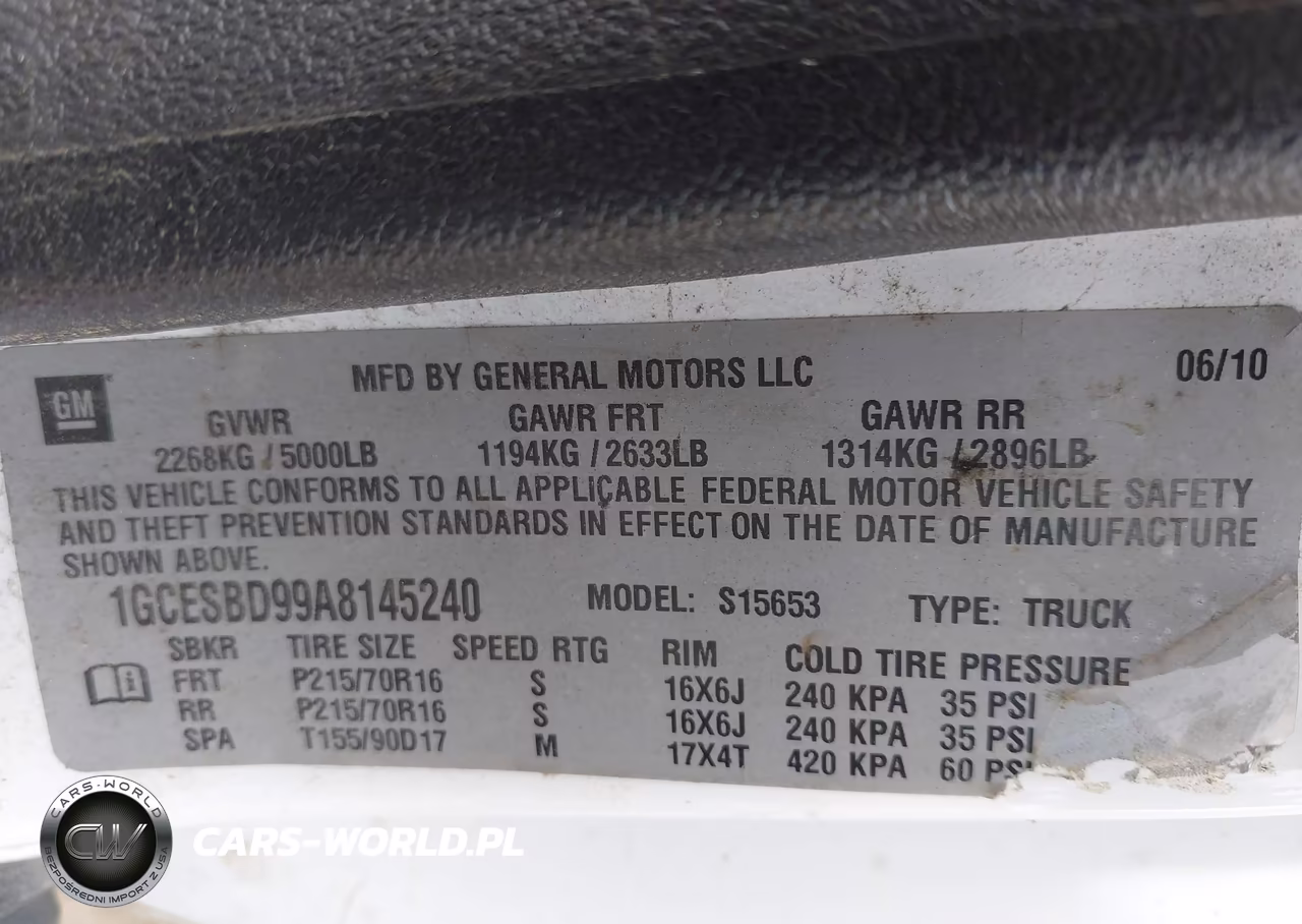 2010 Chevrolet Colorado Work Truck VIN:1GCESBD99A8145240 - 9