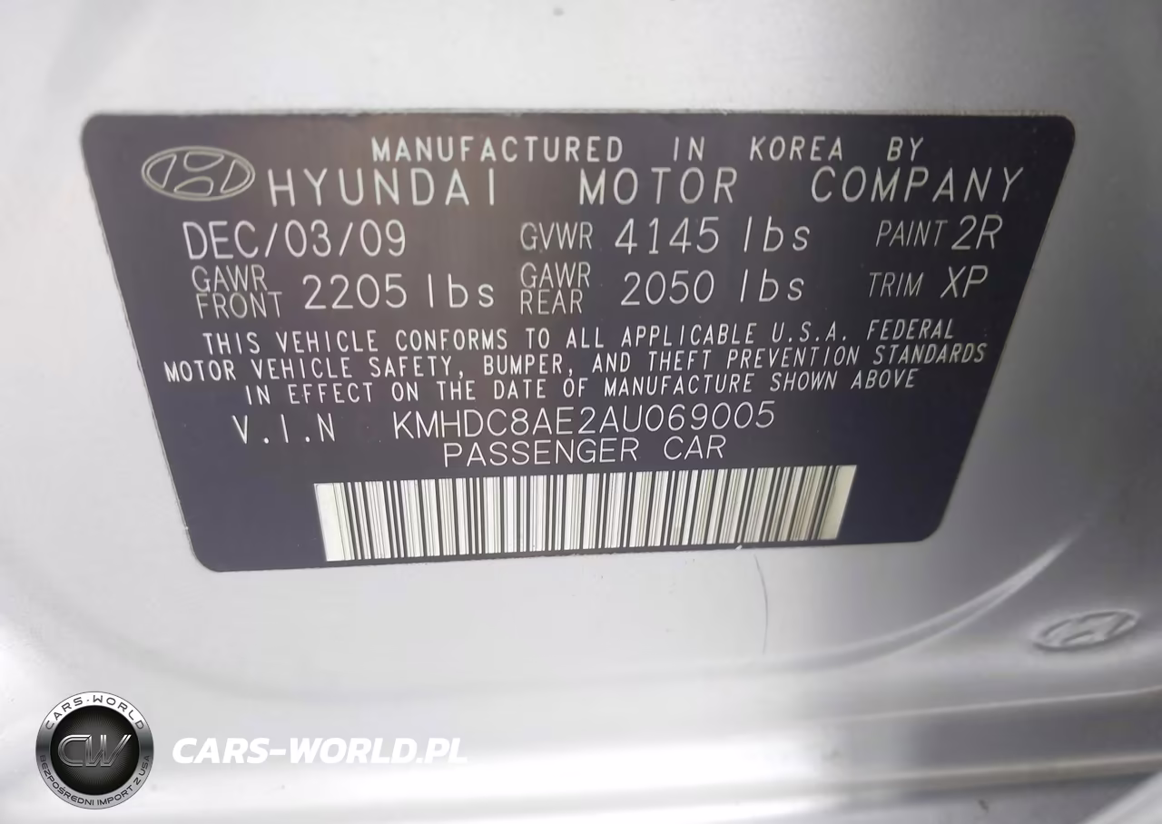 2010 Hyundai Elantra Touring Gls VIN:KMHDC8AE2AU069005 - 9