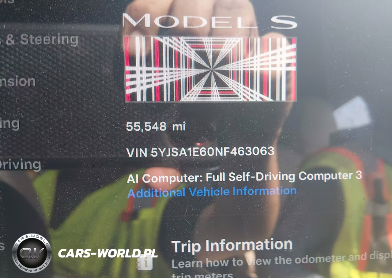 2022 Tesla Model S Plaid Tri Motor All-Wheel Drive VIN:5YJSA1E60NF463063 - 15