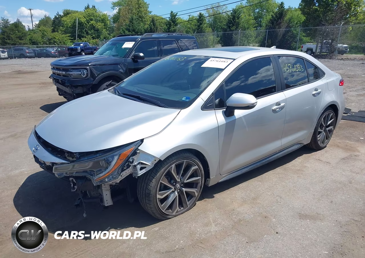 2021 Toyota Corolla Se VIN:5YFP4MCE9MP064292 - 2