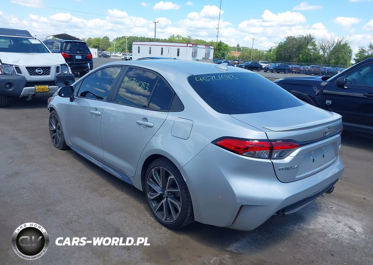 2021 Toyota Corolla Se VIN:5YFP4MCE9MP064292 - 3