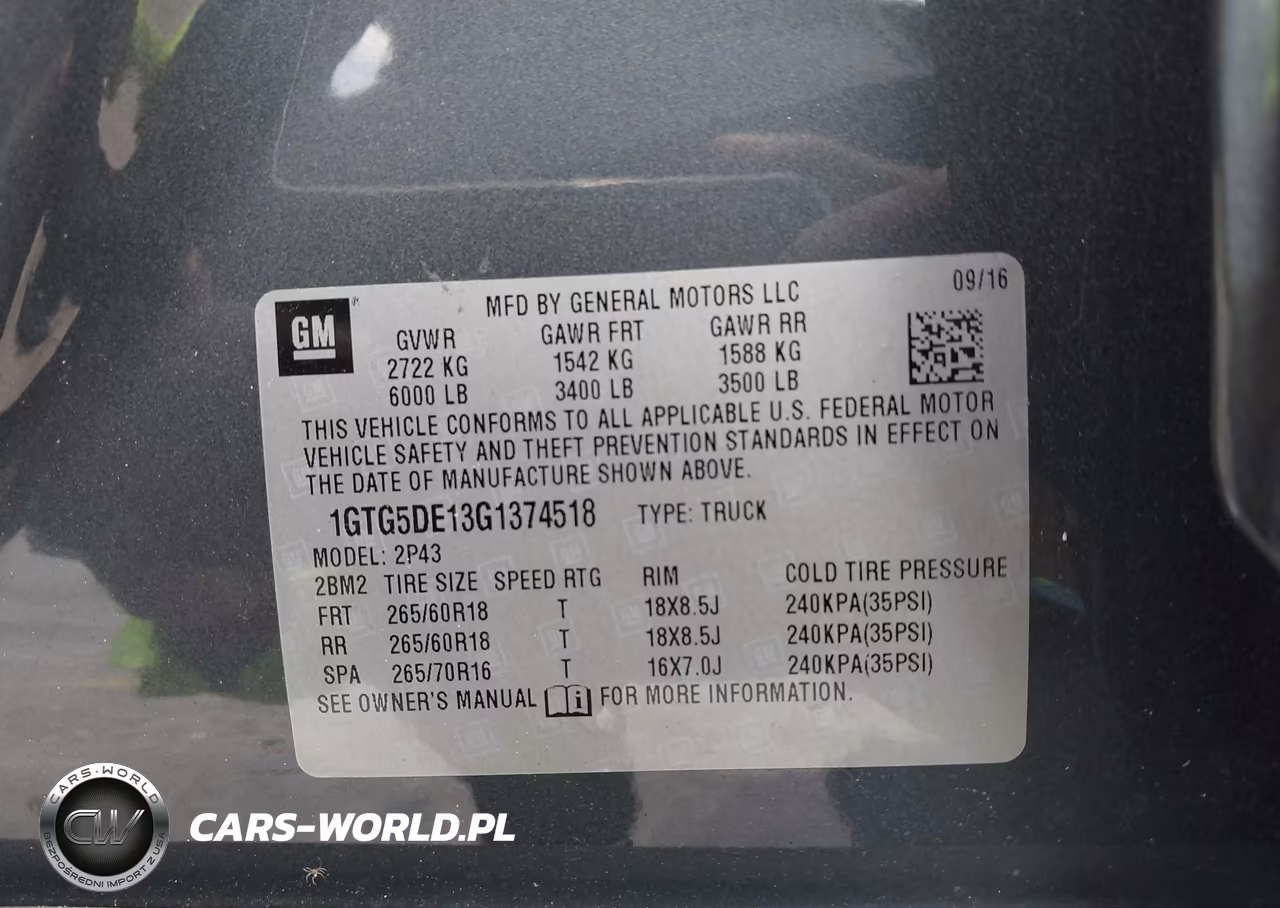 2016 GMC Canyon 2Wd Slt VIN:1GTG5DE13G1374518 - 9