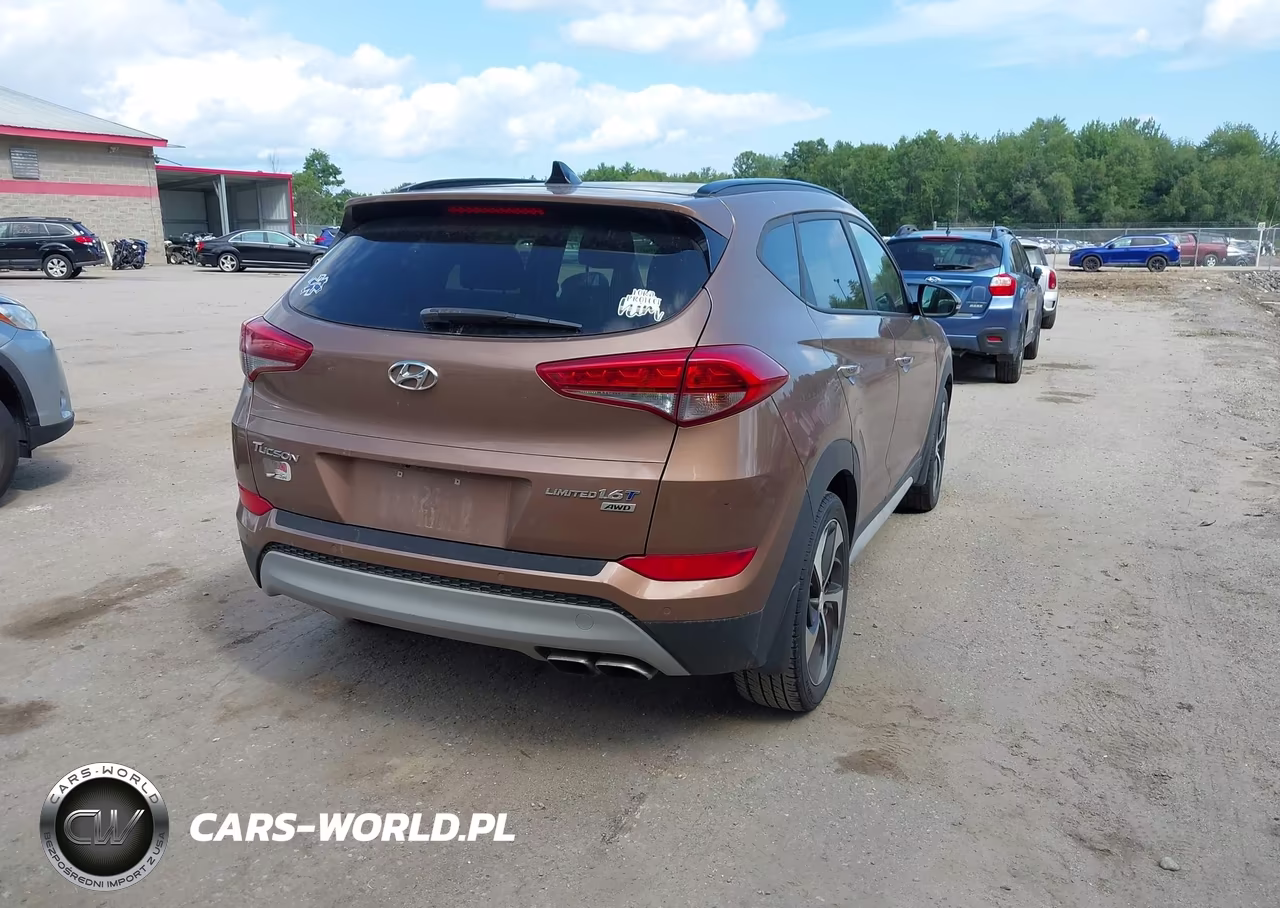 2017 Hyundai Tucson Limited VIN:KM8J3CA27HU372383 - 4