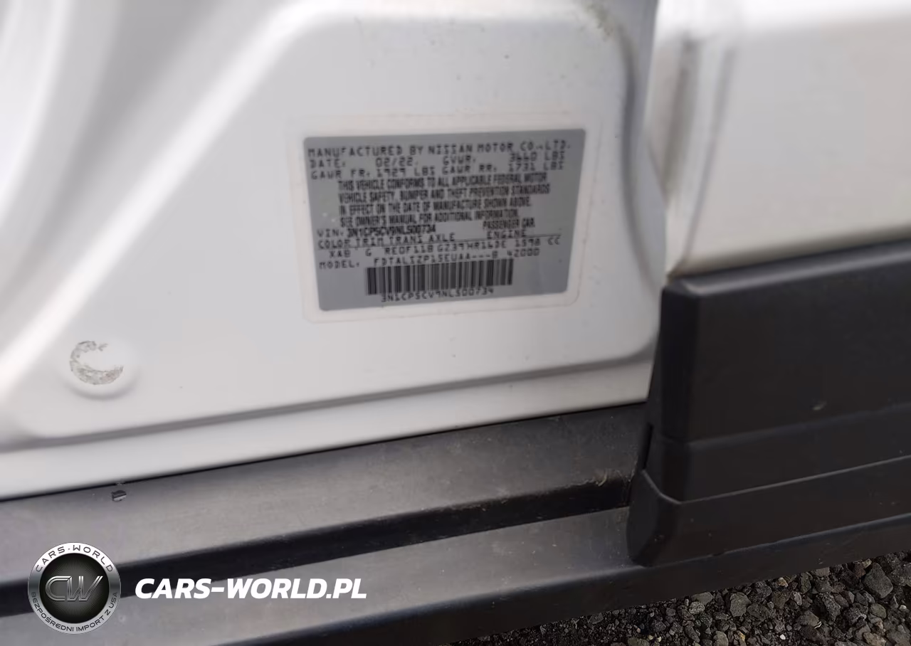 2022 Nissan Kicks Sv Xtronic Cvt VIN:3N1CP5CV9NL500734 - 9